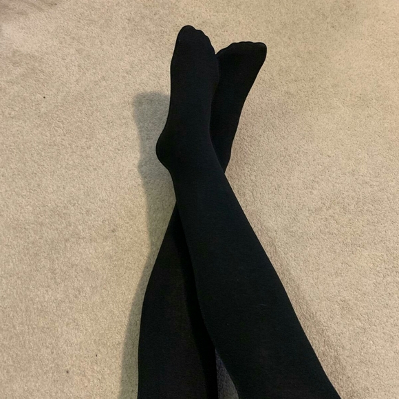 Thick Black Tights - Picture 2 of 2